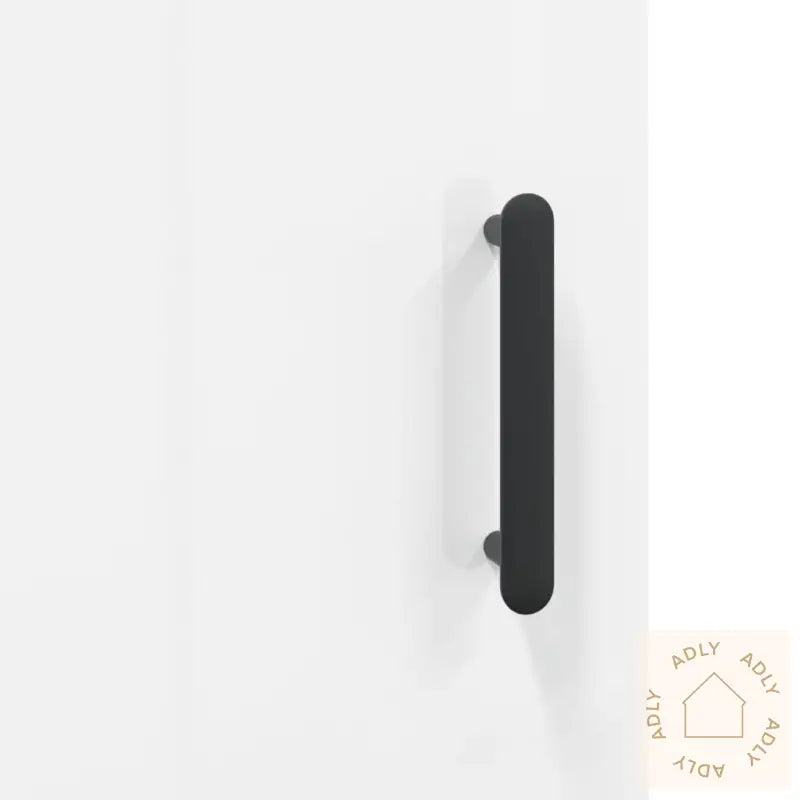 Nattbord Høyglans Hvit 40X40X50 Cm Konstruert Tre