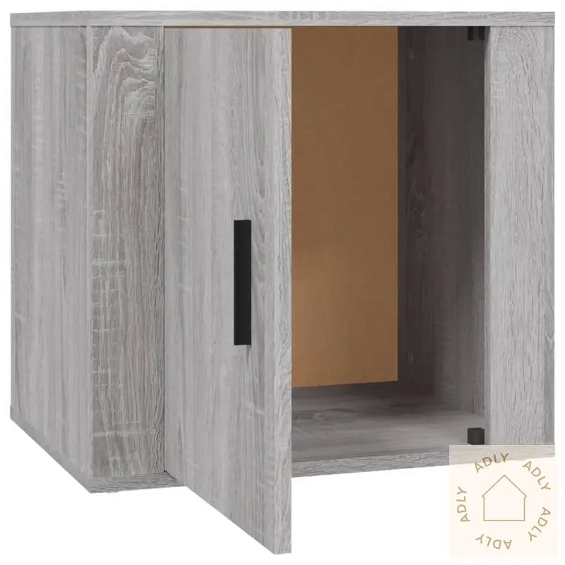 Nattbord 2 Stk Grå Sonoma 50X39X47 Cm