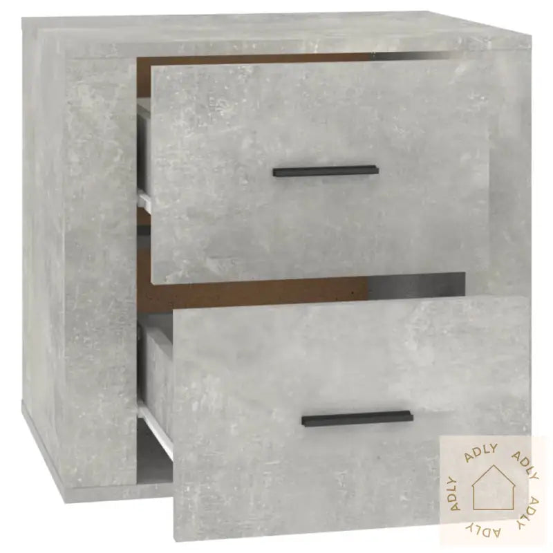 Nattbord Betonggrå 50X39X47 Cm