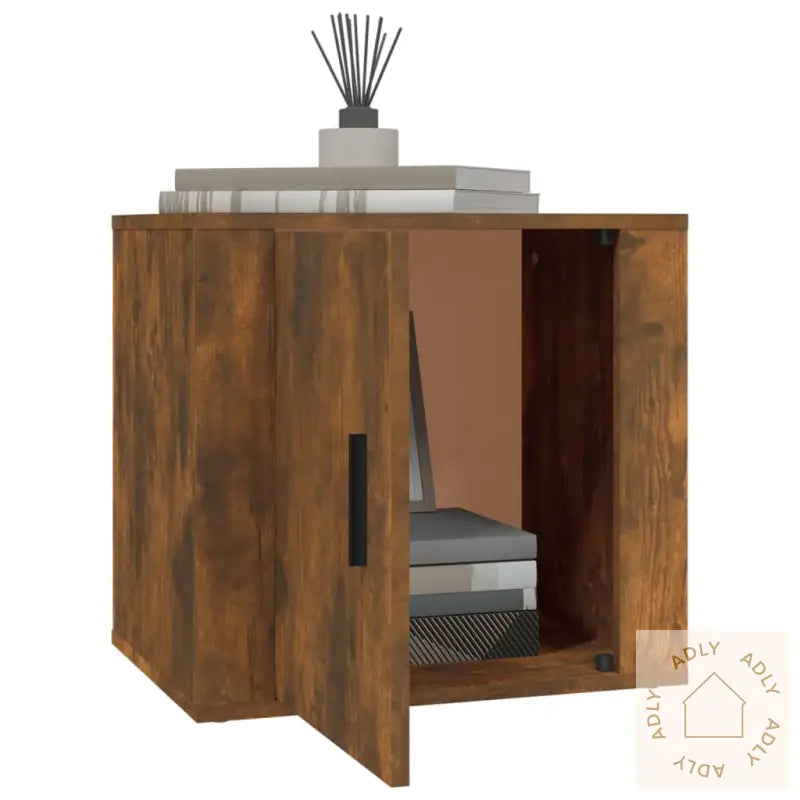 Nattbord Røkt Eik 50X39X47 Cm