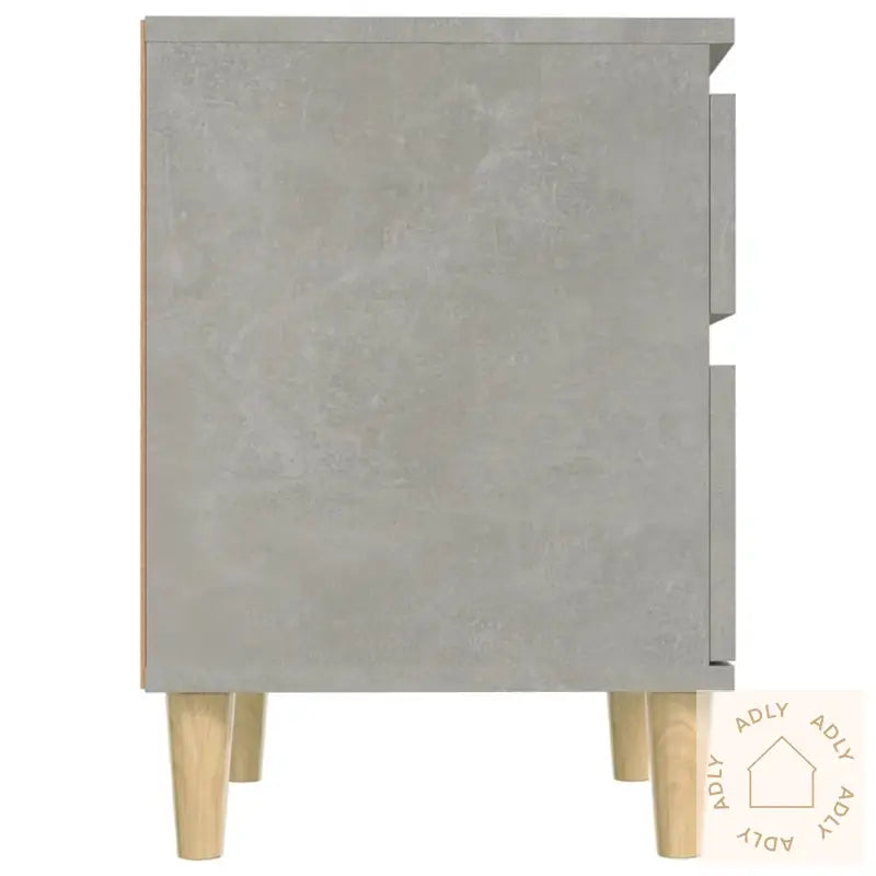 Nattbord Betonggrå 40X35X50 Cm
