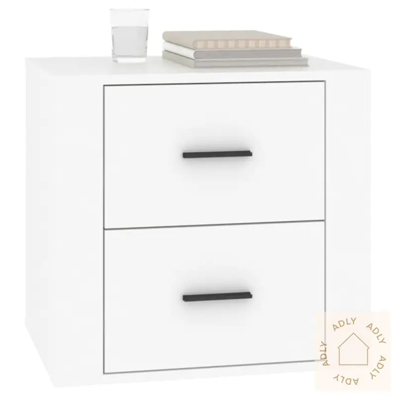 Nattbord Hvit 50X39X47 Cm