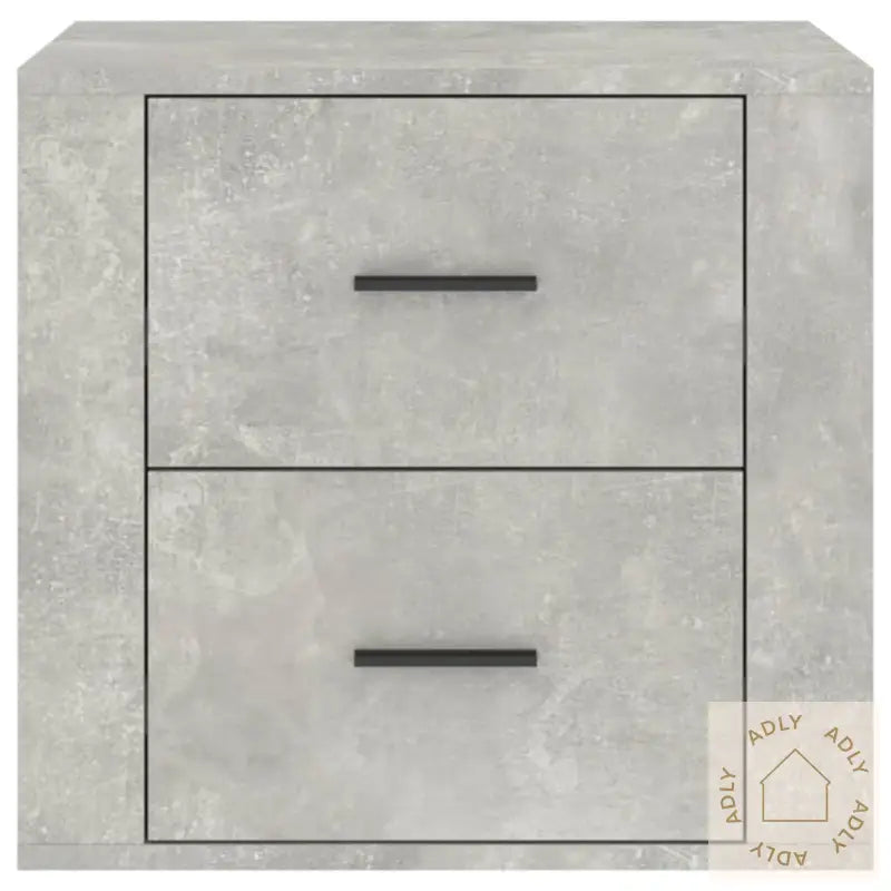 Nattbord Betonggrå 50X39X47 Cm