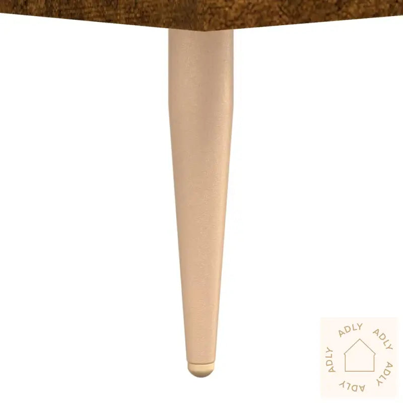 Nattbord 2 Stk Røkt Eik 40X35X47,5 Cm Konstruert Tre