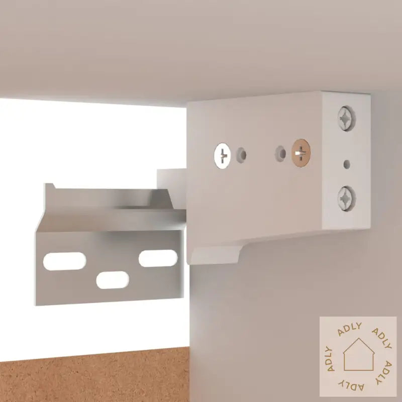 Nattbord 2 Stk Hvit 30,5X30X30 Cm Konstruert Tre