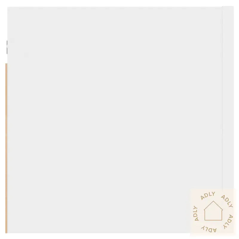 Nattbord 2 Stk Hvit 30,5X30X30 Cm Konstruert Tre