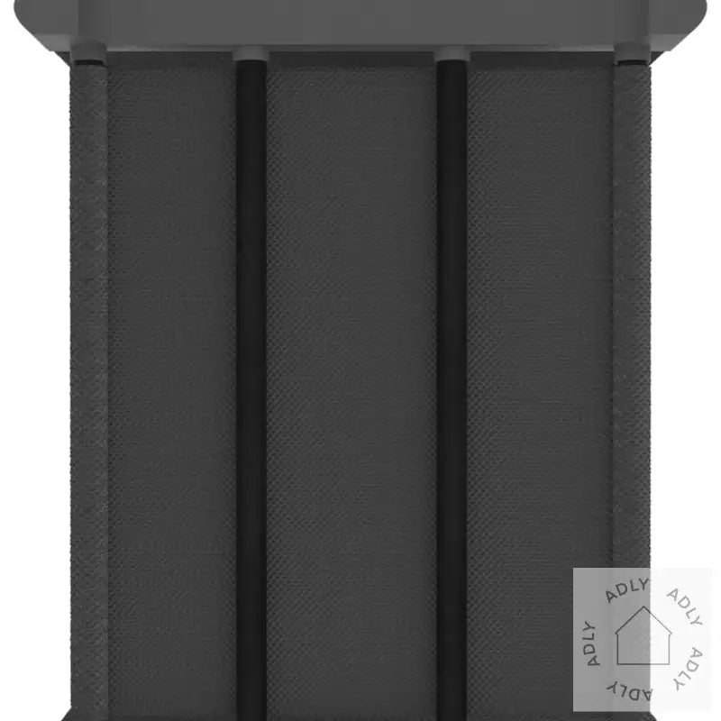 Displayhylle Med 4 Kuber Grå 69X30X72,5 Cm Stoff
