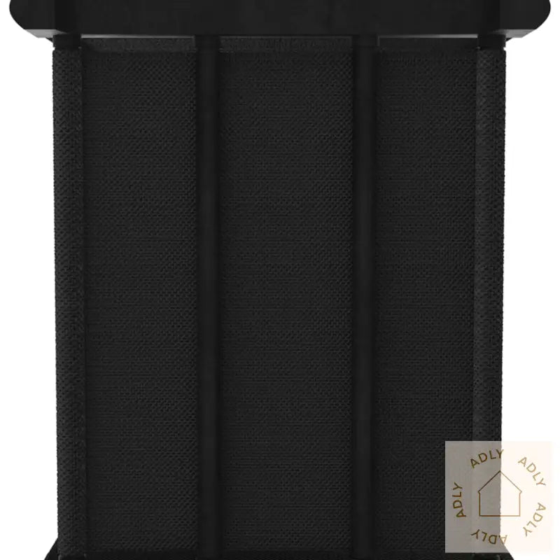 Displayhylle Med 9 Kuber Svart 103X30X107,5 Cm Stoff