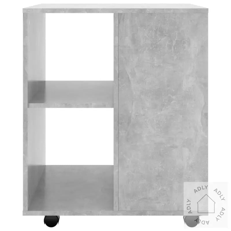 Rulleskap Betonggrå 60X53X72 Cm Sponplate