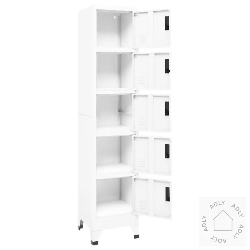 Oppbevaringsskap Hvit 38X40X180 Cm Stål
