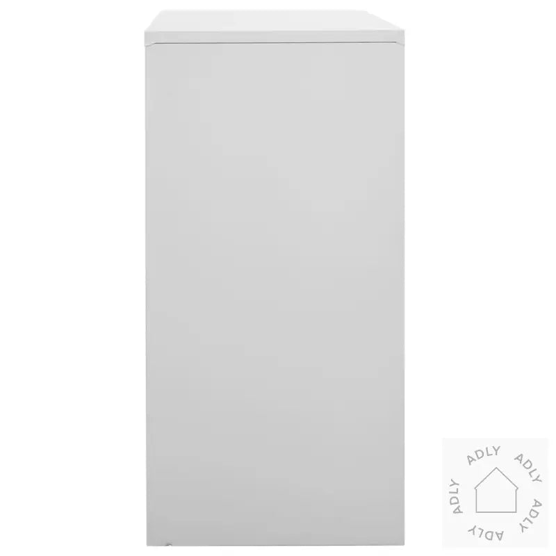 Oppbevaringsskap 5 Stk Lysegrå 90X45X92,5 Cm Stål