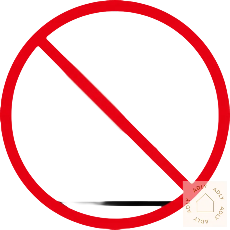 Warning symbol mot tipping på moderne oppbevaringsskap til hjemmet og kontoret
