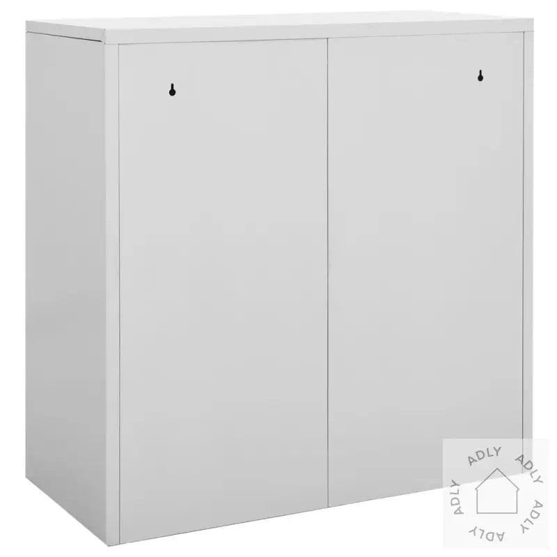 Oppbevaringsskap Lysegrå 90X45X92,5 Cm Stål