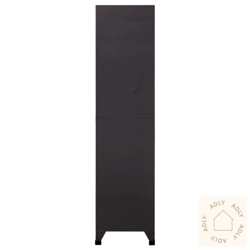 Oppbevaringsskap Antrasitt Og Rød 90X45X180 Cm Stål