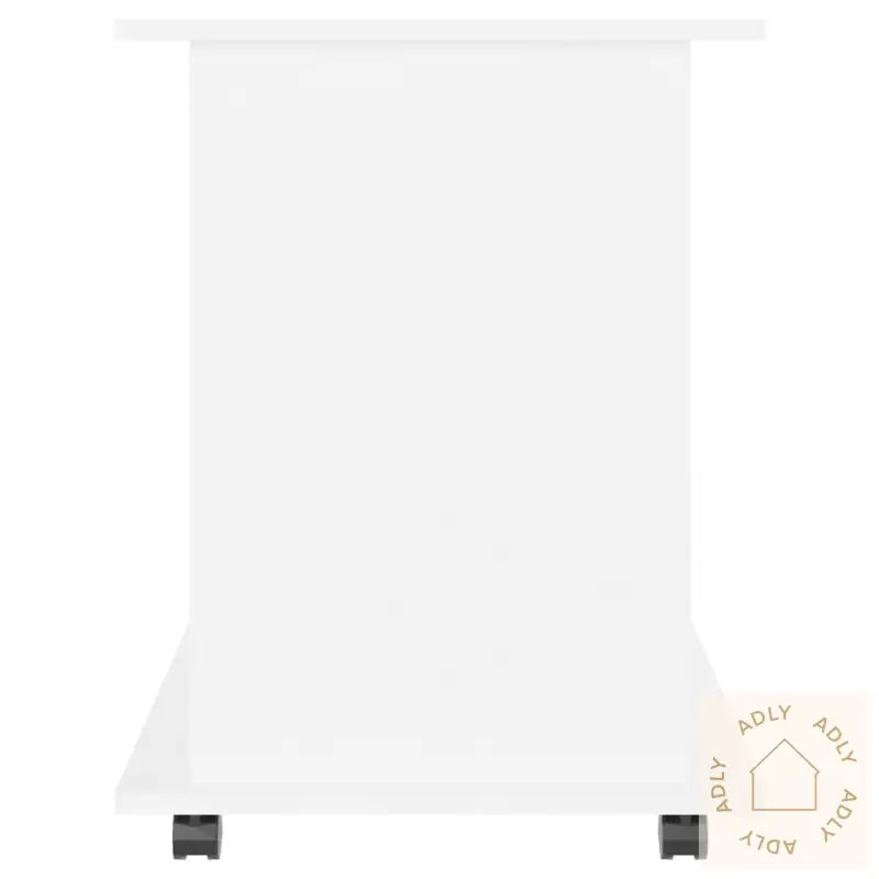 Rulleskap Hvit 60X45X60 Cm Konstruert Tre