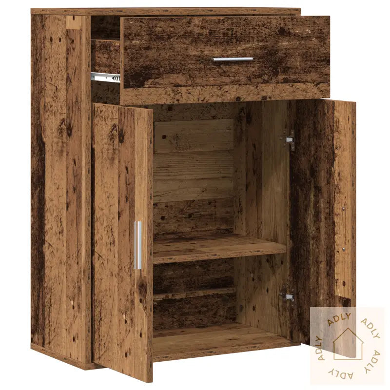 Serviesskap Gammelt Tre 79 X 38 X 80 Cm Konstruert Tre