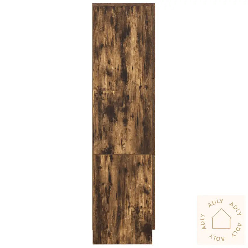 Røkt Eik Sideboard Røkt Eik Tre Stor Røkt Eik Sideboard