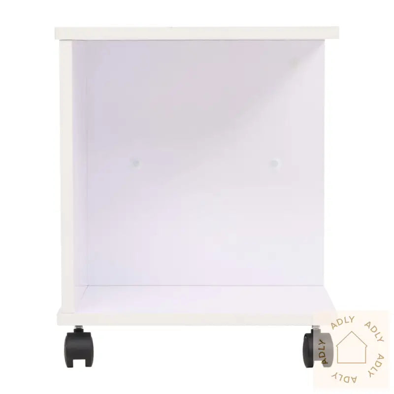 Rullende Hylle 50X35X42 Cm Hvit