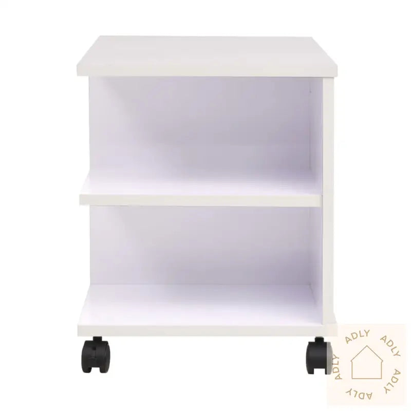 Rullende Hylle 50X35X42 Cm Hvit