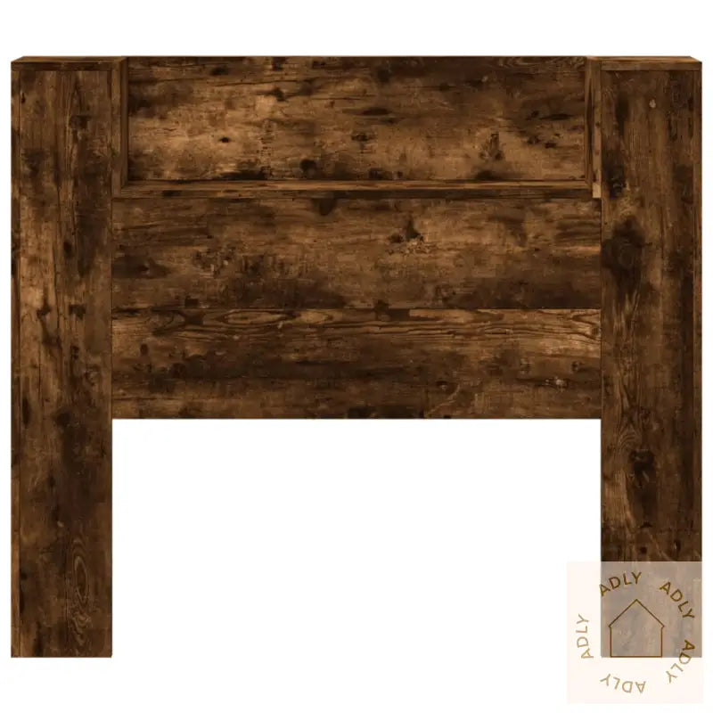 Hodegavl Skap Med Led Røkt Eik 120X16,5X103,5 Cm
