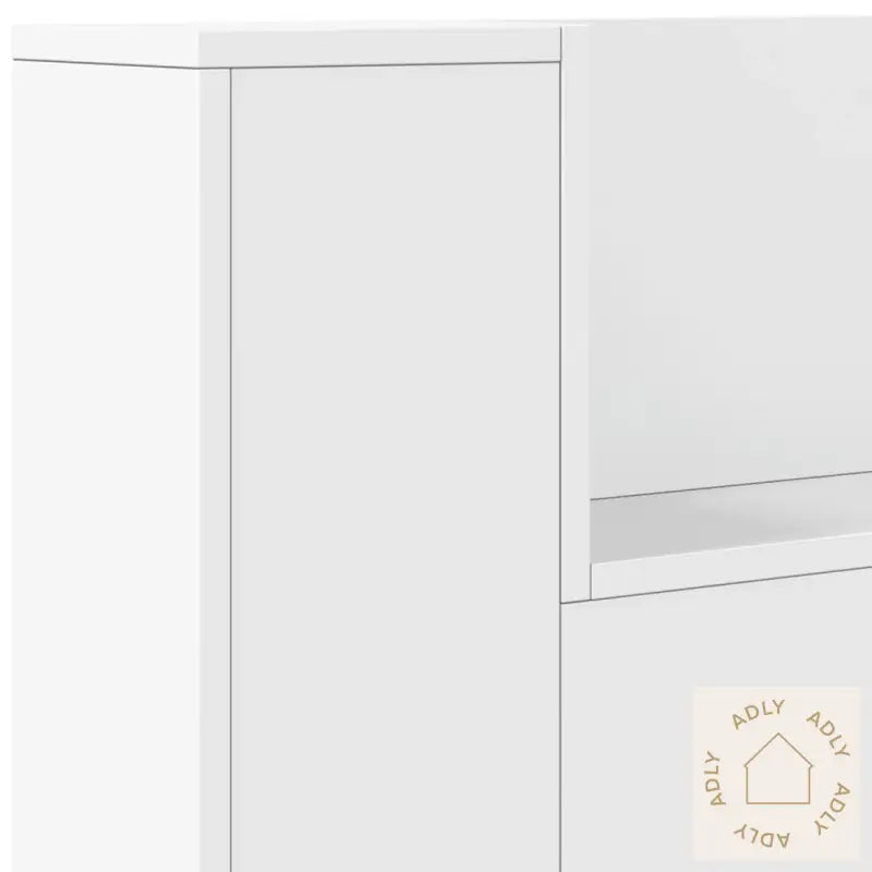Hodegavl Skap Med Led Hvit 160X16,5X103,5 Cm