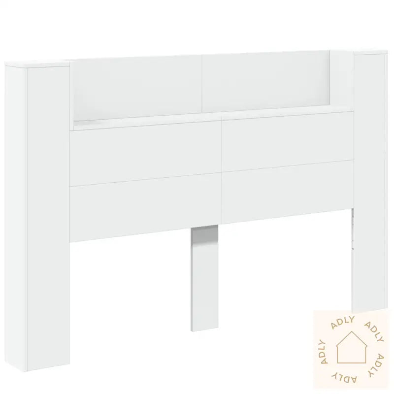 Hodegavl Skap Med Led Hvit 160X16,5X103,5 Cm