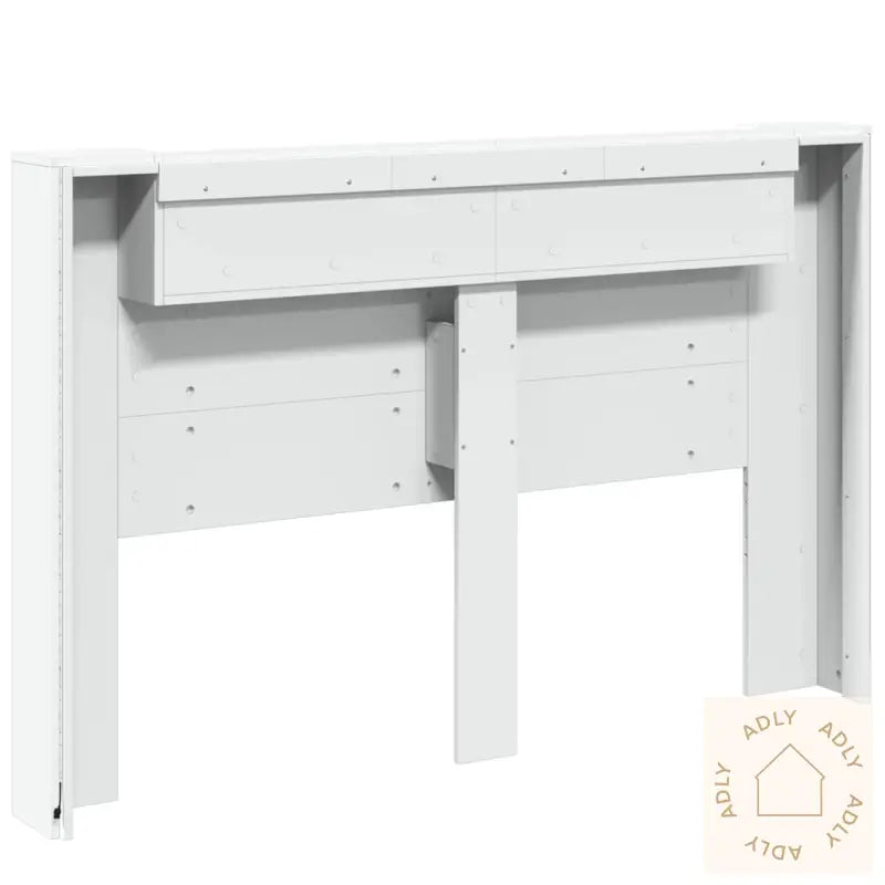 Hodegavl Skap Med Led Hvit 160X16,5X103,5 Cm