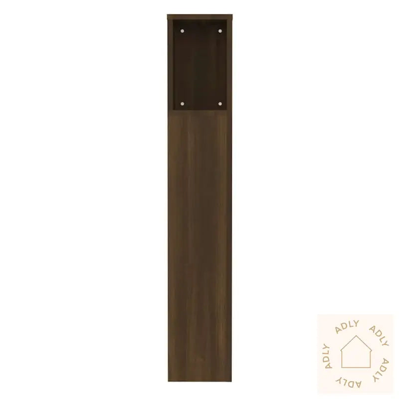 Sengegavlskap Brun Eik 100X18,5X104,5 Cm