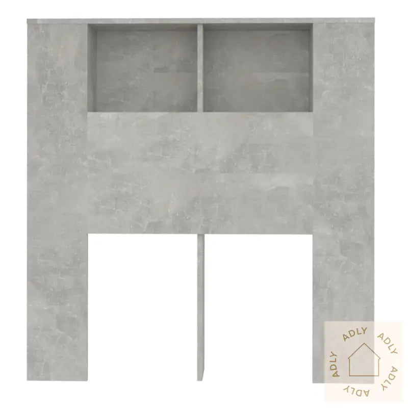 Sengegavlskap Betonggrå 100X18,5X104,5 Cm