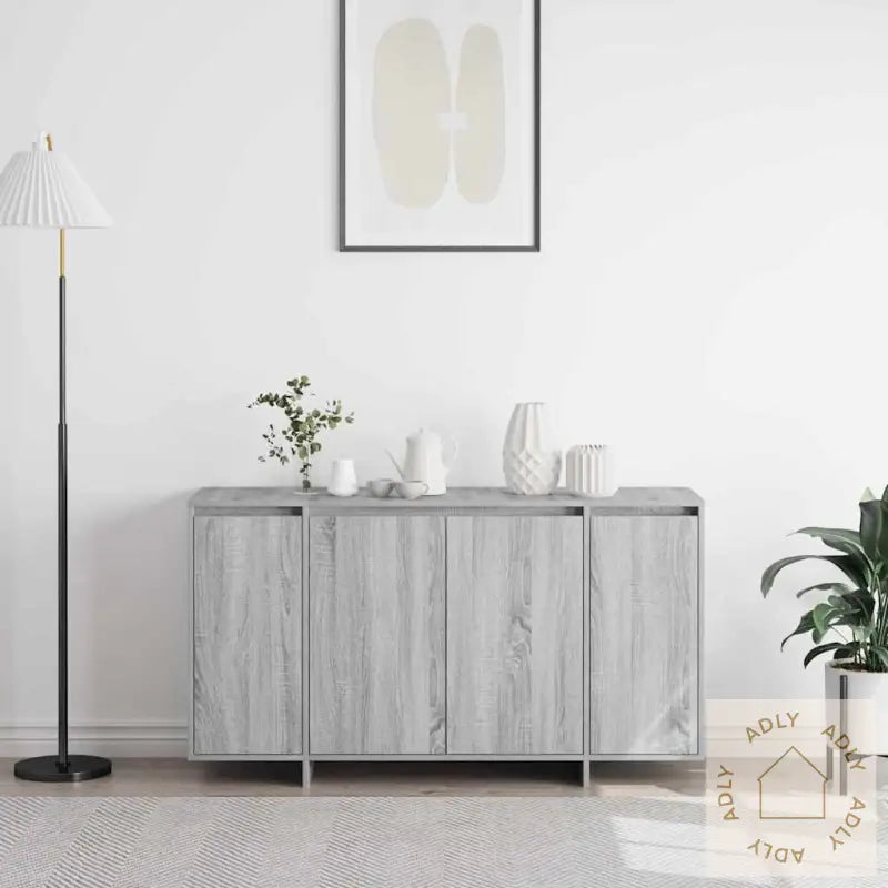 Servise Skap Grå Sonoma Ingeniørtre 120 X 41 X 75 Cm