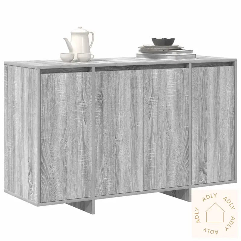 Servise Skap Grå Sonoma Ingeniørtre 120 X 41 X 75 Cm