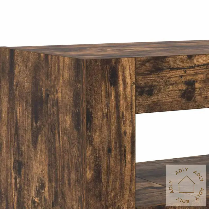 Sideboard Røyket Eik Konstruert Tre 116 X 30 X 75 Cm