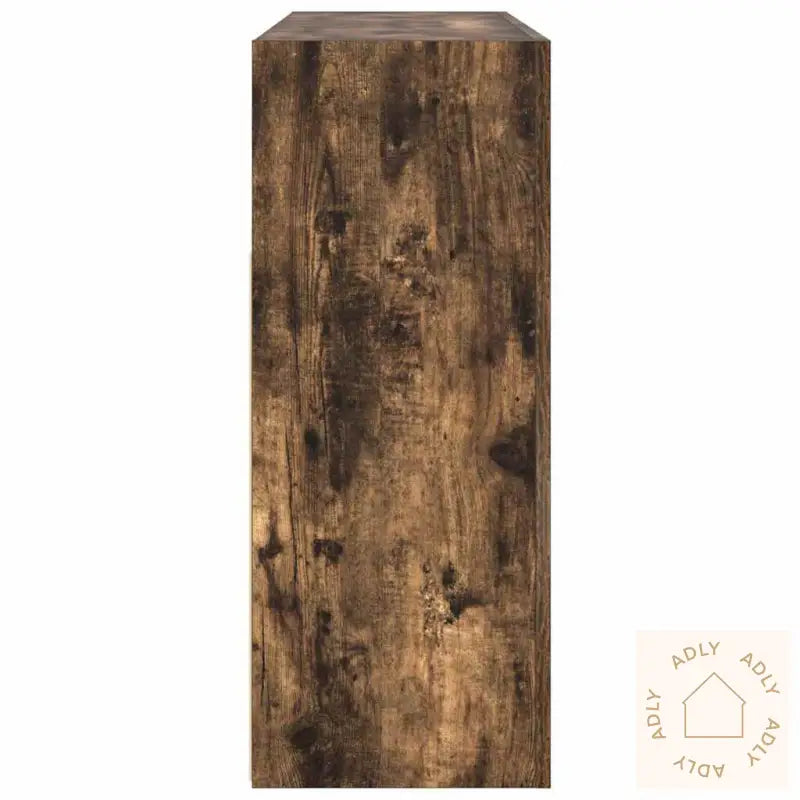 Sideboard Røyket Eik Konstruert Tre 116 X 30 X 75 Cm