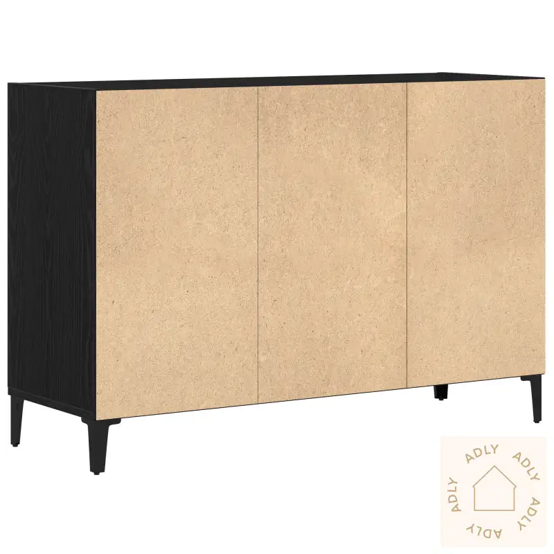 Sideboard I Svart Eik 103,5X35X70 Cm Laget Av Tre