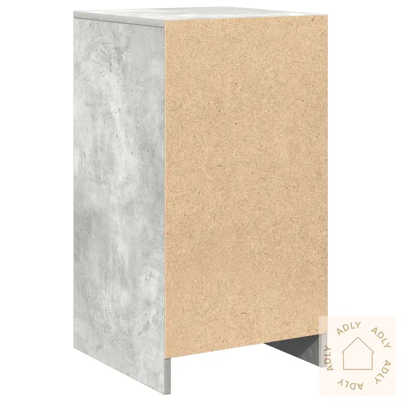 Sideboard Betonggrå 40X41X75 Cm Konstruert Tre