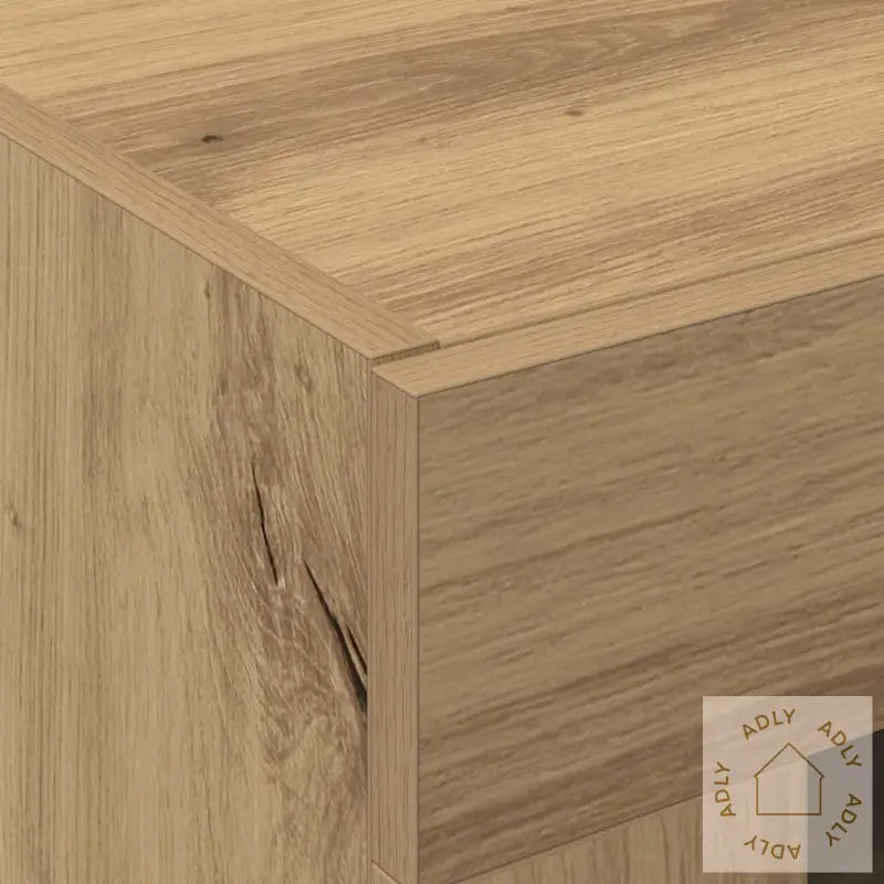 Vegghengteskap 2 Stk Artisan Eik 69,5 X 34 X 90 Cm - Laget Av Ingeniørtre.