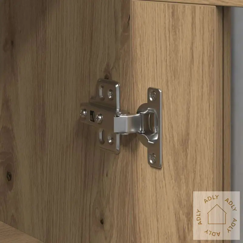 Vegghengteskap 2 Stk Artisan Eik 69,5 X 34 X 90 Cm - Laget Av Ingeniørtre.