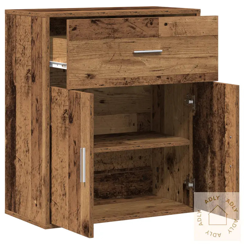 Serviesskap Gammelt Tre 60 X 31 X 70 Cm Konstruert Tre