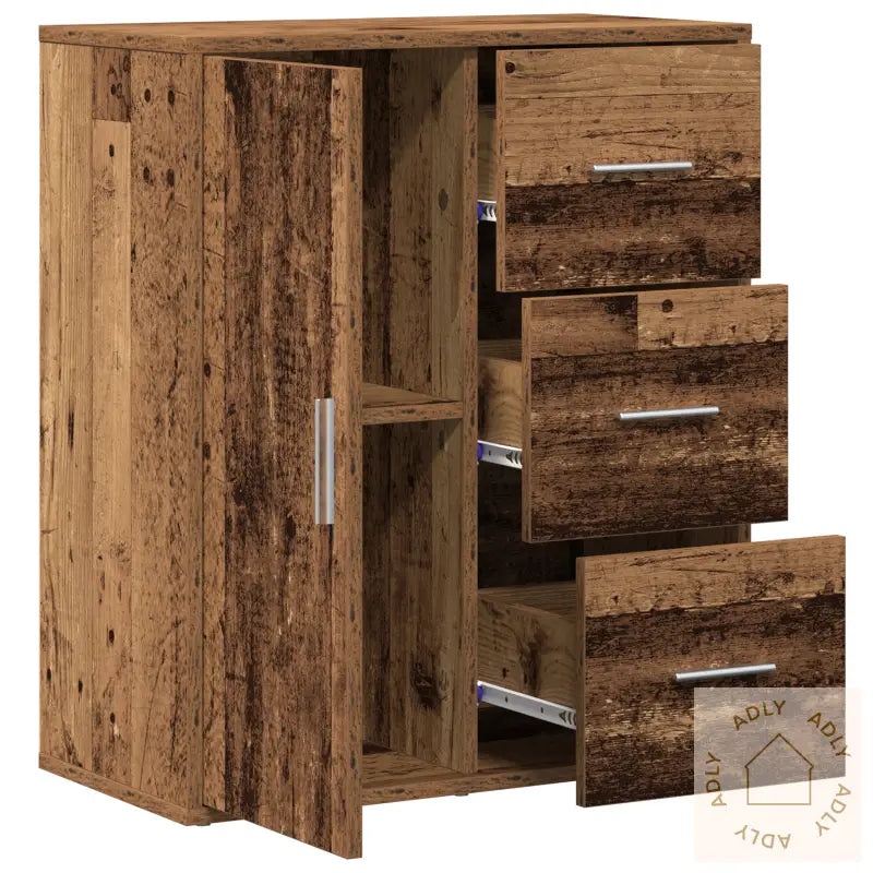 Serviesskap Gammelt Tre 60 X 31 X 70 Cm Konstruert Tre