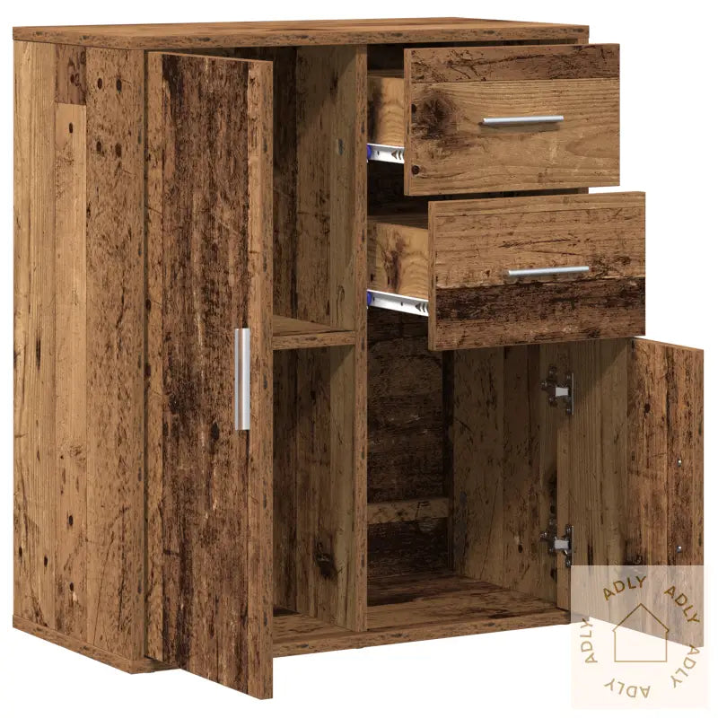 Serviesskap Gammelt Tre 60 X 31 X 70 Cm Konstruert Tre