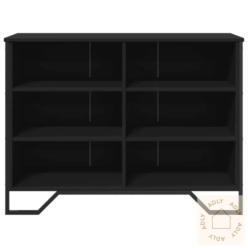 Skjenk Svart 101X35,5X74,5 Cm Konstruert Tre