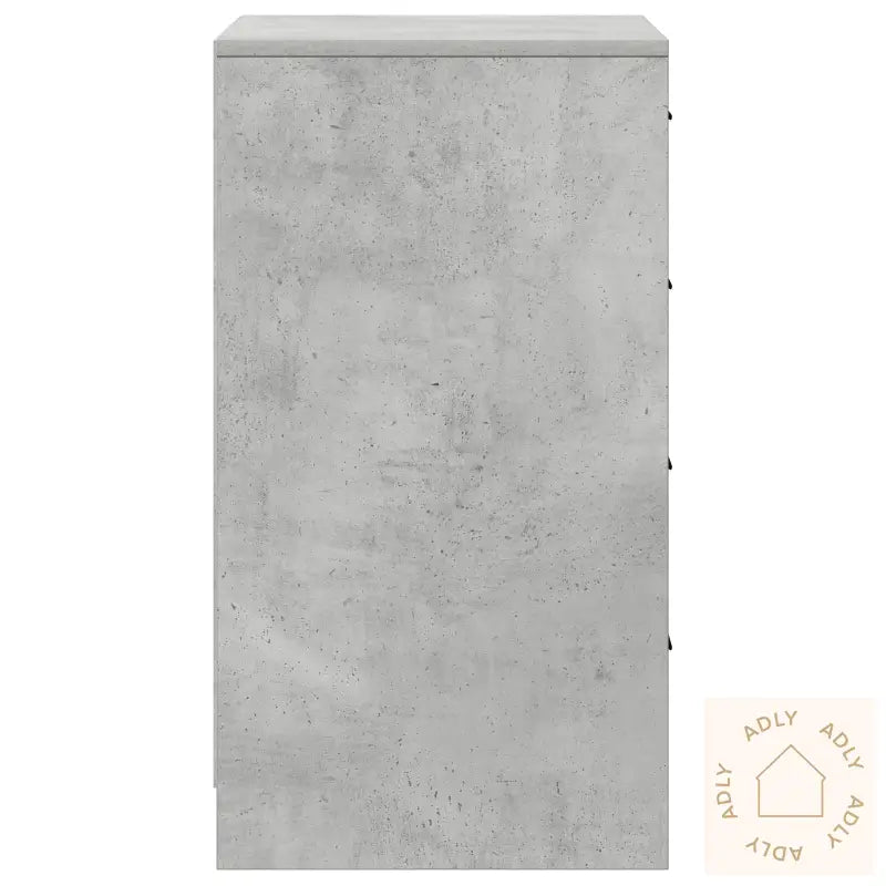 Sideboard Betonggrå 40X41X75 Cm Konstruert Tre