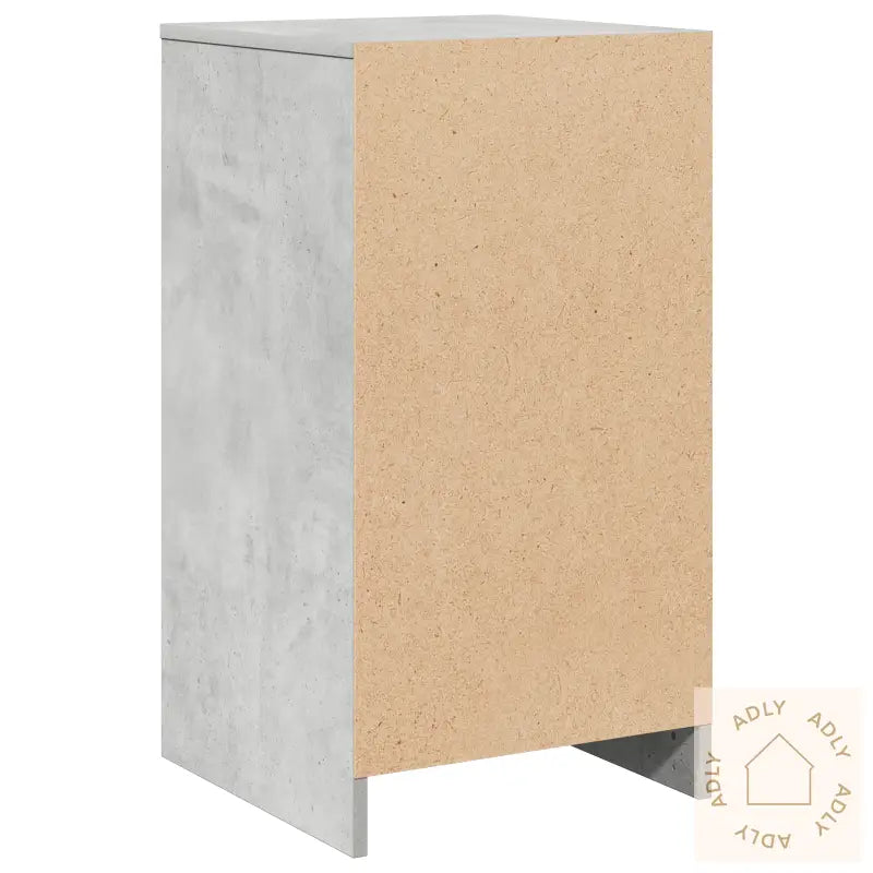 Sideboard Betonggrå 40X41X75 Cm Konstruert Tre