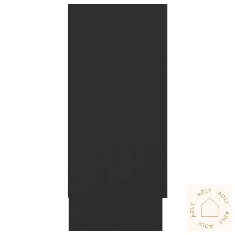 Skjenk Svart 120X30,5X70 Cm Konstruert Tre
