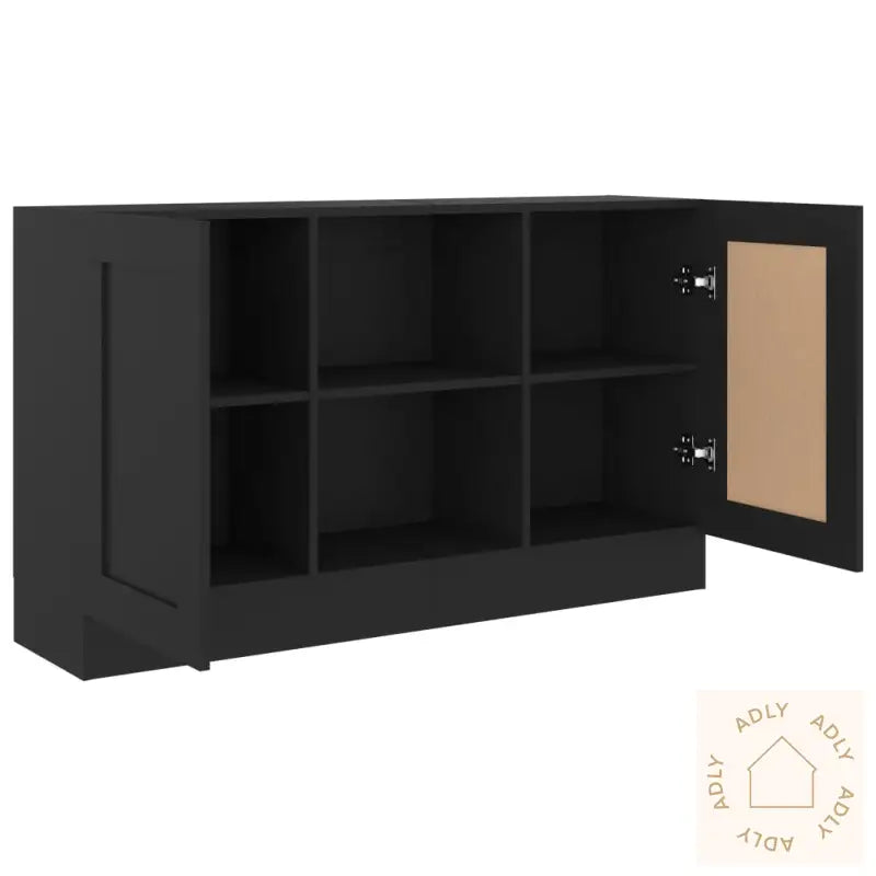 Skjenk Svart 120X30,5X70 Cm Konstruert Tre