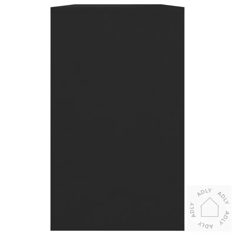 Skjenk Svart 120X41X75 Cm Konstruert Tre