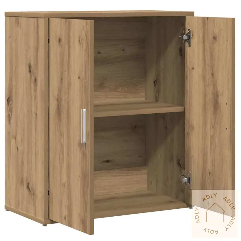 Høyskap 2 Pcs Artisan Eik 60 X 31 X 70 Cm Konstruert Tre