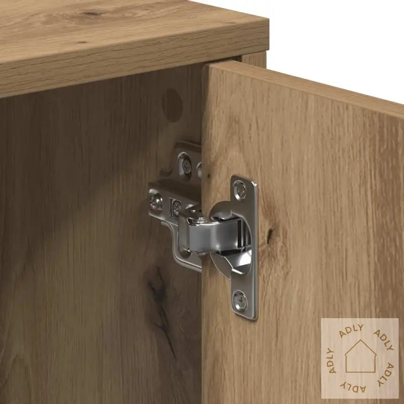 Høyskap 2 Pcs Artisan Eik 60 X 31 X 70 Cm Konstruert Tre