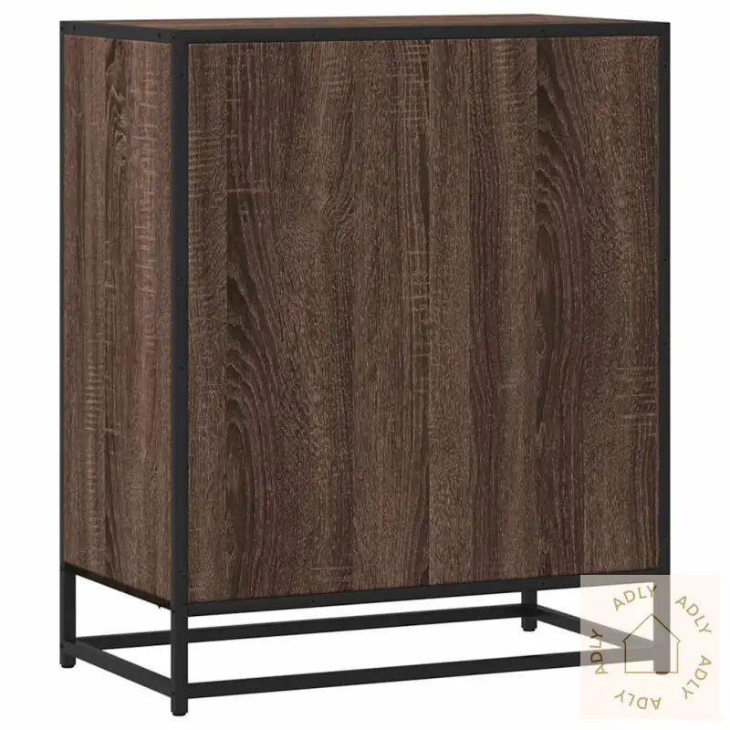 Skjenk Brun Eik 62X35X76 Cm Konstruert Tre
