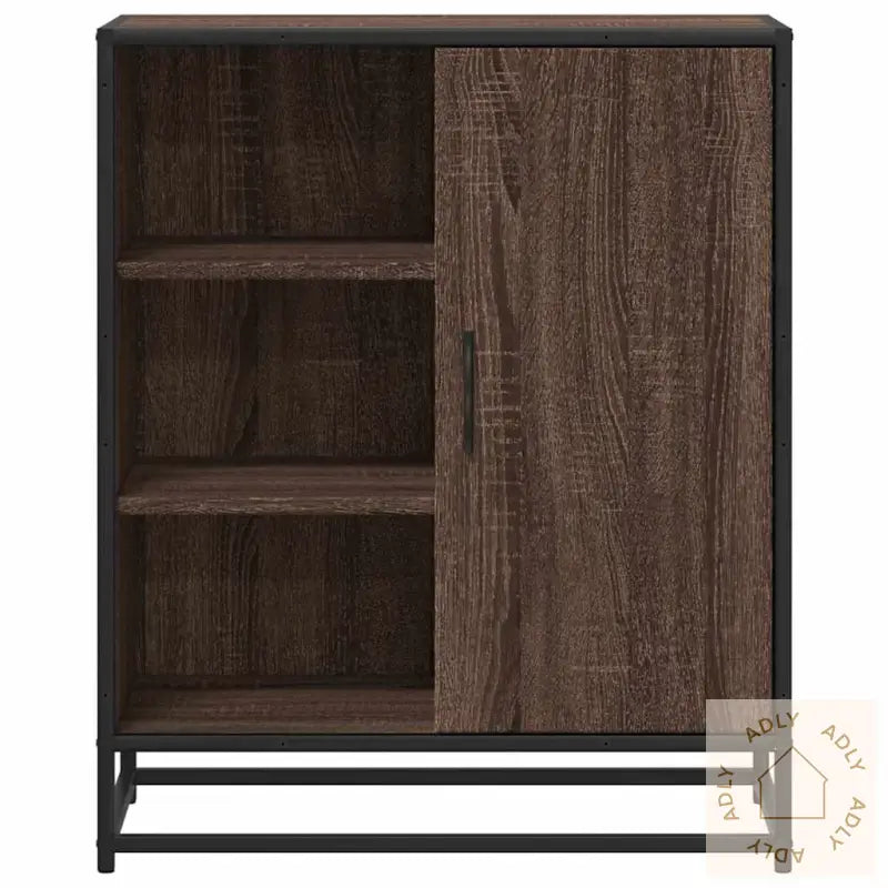 Skjenk Brun Eik 62X35X76 Cm Konstruert Tre